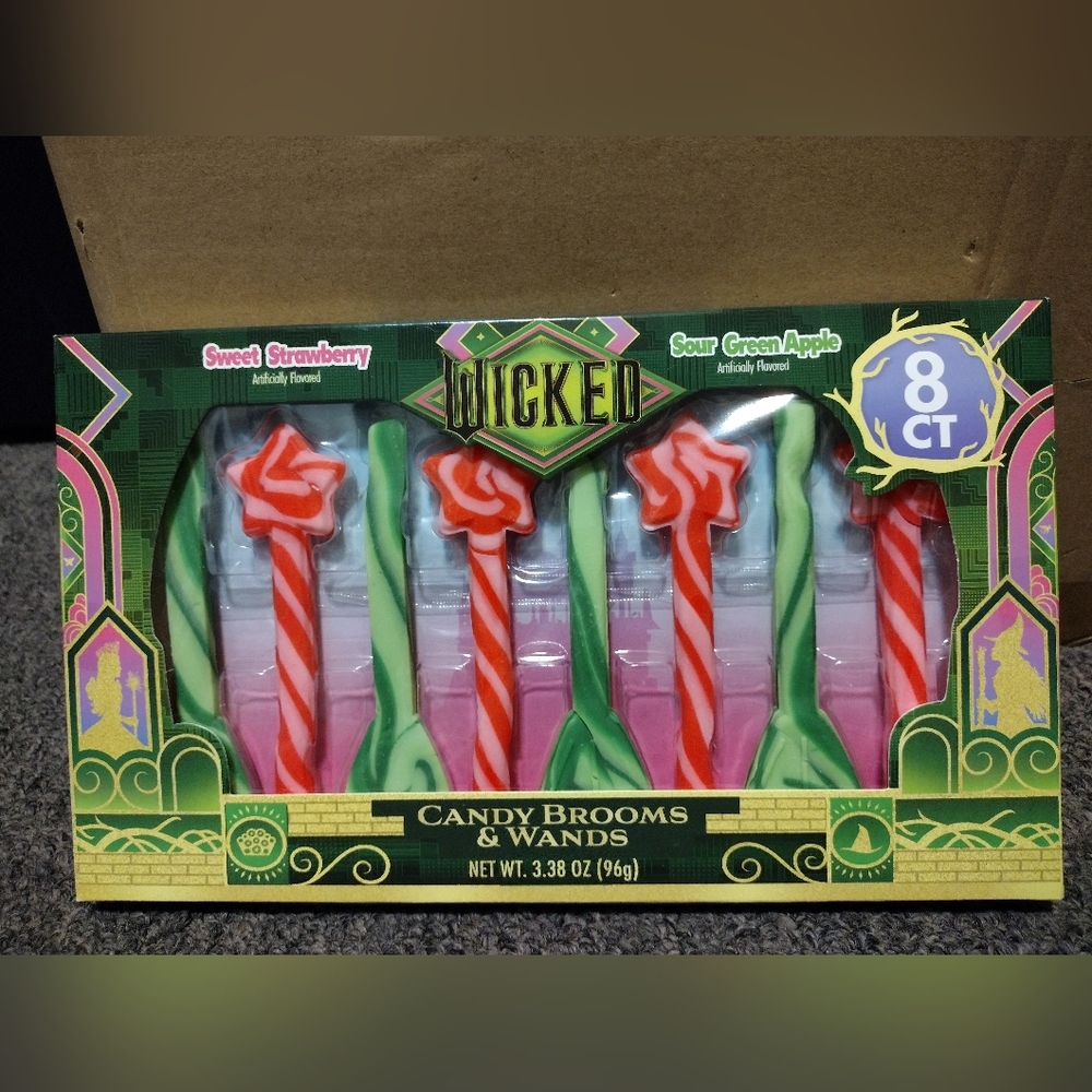 Wicked Candy Brooms & Wands Set